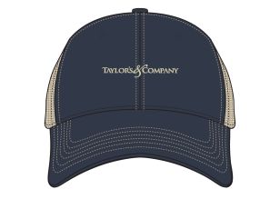 Taylor's Vintage Trucker Hat Navy & Khaki