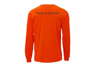 Taylor's Long Sleeve Shirt Ouray Athletic Orange Medium - Clearance