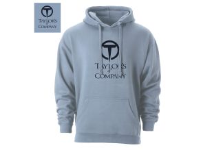 Taylor's Hoodie Benchmark Blue Fog Large - Clearance