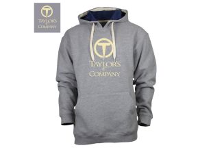 Taylor's Hoodie Peerless Deluxe Premium Heather & Navy XXL - Clearance
