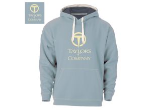 Taylor's Hoodie Peerless Deluxe Blue Fog & Ombre Blue Large - Clearance