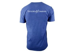 Taylor's T Shirt Ouray Sueded Heather Cool Blue Small - Clearance