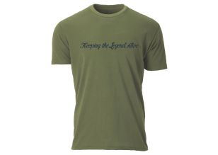 Taylor's T Shirt Ouray Sueded Military Green Medium - Clearance