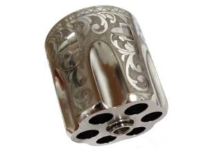 1873 Cylinder .357MAG Nickel Outlaw Legacy Engraved (Includes #6,7)