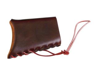 Leather Stock Cover Brown 1887 Shotgun