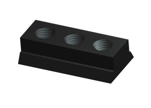 Wm. Malcolm Scope 3/8" Dovetail Block