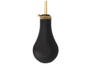 Black Plastic Powder Flask For .44 Caliber Revolvers