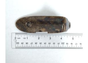 Sharps Buttplate Cut For Patchbox Case Hardened