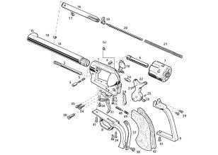 Pietta 1873 Single Action Revolver Parts