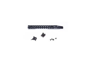 Weaver & Picatinny Rail Base With Integrated Rear Sight For Round Barrel