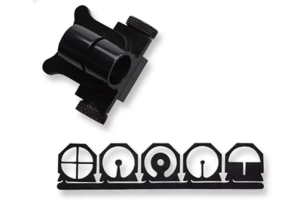 Rifle Front Globe Sight With Windage Adjustment & Inserts