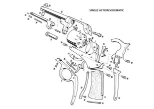 Pietta Starr Revolver Parts - Clearance