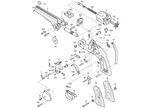 Uberti Schofield Revolver Parts