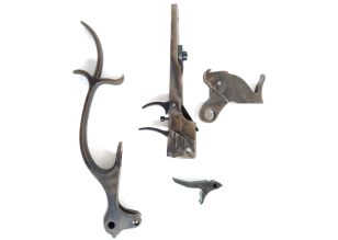 Highwall Straight Stock Double Set Trigger Assembly