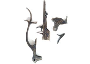 Lowwall Straight Stock Double Set Trigger Assembly (Includes #2,19,26,35,89,99,174,293,310,311,338,419,722)