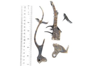 Lowwall Pistol Grip Double Set Trigger Assembly (Includes #2,19,26,35,89,99,174,293,310,311,338,419,722)