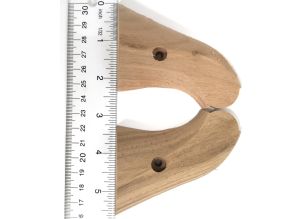1858 Stainless Rough Grip Set Walnut (Includes #45,46) (Part will require fitting)
