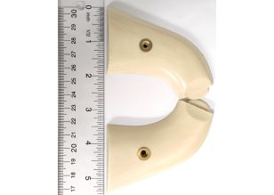 1875/1890 Two-Piece Ivory Polymer Grips (Includes #43,44,45,46) (Part will require fitting)