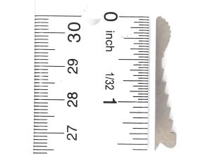 1858/1866/1873/1876/1894/Scout22MAG/Highwall/Lowwall Rear Buckhorn Sight Elevation Ramp White