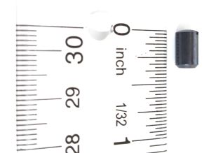 1875-90/Cattleman/Bisley/Stallion Cylinder Pin Nut Charcoal Blue