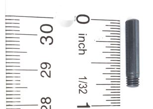 Schofield Barrel Latch Screw Charcoal Blue