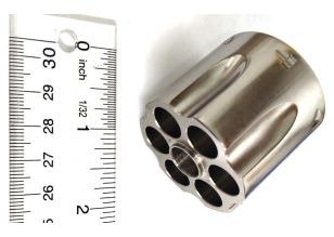 Schofield Cylinder .44-40 Nickel