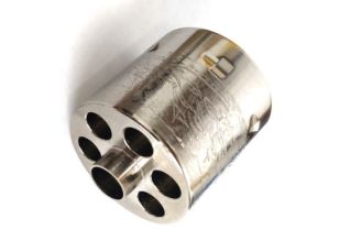 Open Top/C Mason/Richards Navy Cylinder .38SP/.38LC Nickel