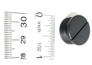 1876 Magazine Tube Plug Threaded Blued
