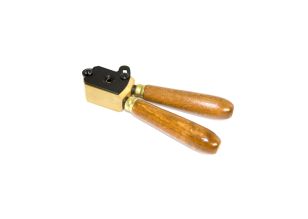 Brown Bess Bullet Mould Brass With Wooden Handle .75  