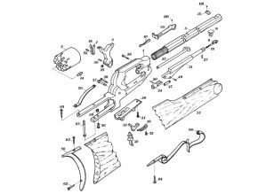 Uberti 1858 Remington Revolving Carbine Parts