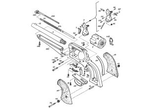 Uberti 1875 Outlaw & 1890 Police Revolver Parts