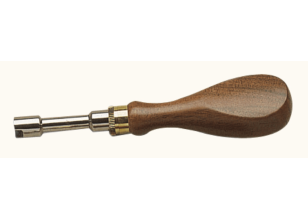 Nipple Wrench With Wooden Handle .236" Slot 