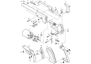 Uberti Whitneyville Dragoon Revolver Parts