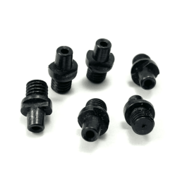 Uberti Steel Revolver Nipples Set Of 6 (12-28UNF Thread) - Clearance