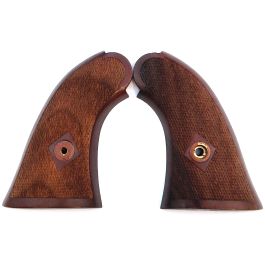 1858 Walnut Checkered Left & Right Grip (Includes #12,13,15,16) (Part will require fitting)
