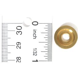 Zouave Lock Plate Screw Washer Brass