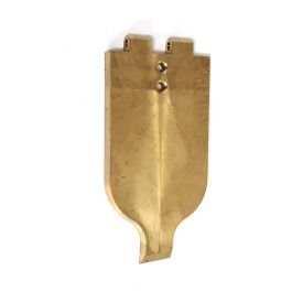 Zouave Patchbox Lid Brass