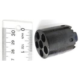 Baby Dragoon Cylinder .31 Engraved Blued With Round Notches (Includes #5,14,41)
