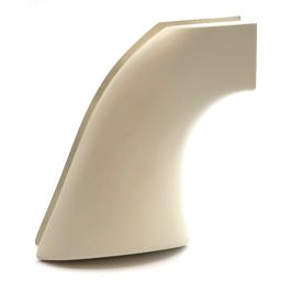 1873 White PVC Grip (Part will require fitting)
