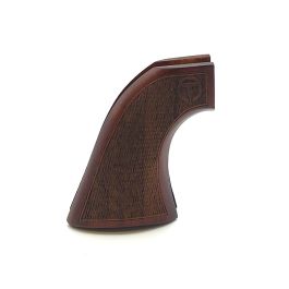 Smokewagon T Logo Navy Checkered Walnut Grip (Part will require fitting)