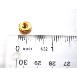 1858/1858 Conv Right Threaded Brass Grip Nut