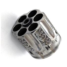 Cattleman/Bisley Cylinder .45ACP White Engraved