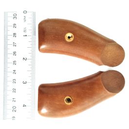 Russian Two-Piece Grip Set Walnut Finished